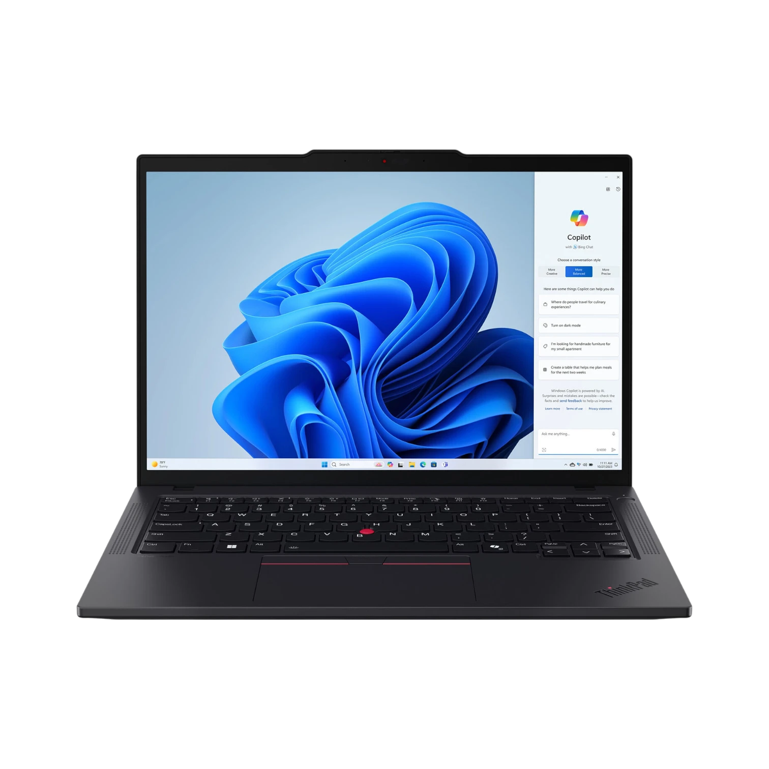 Lenovo ThinkPad T14 Gen 5 14" Laptop, AMD Ryzen 7 PRO 8840U, 16GB RAM, 512GB SSD (Black) — Being Shipped