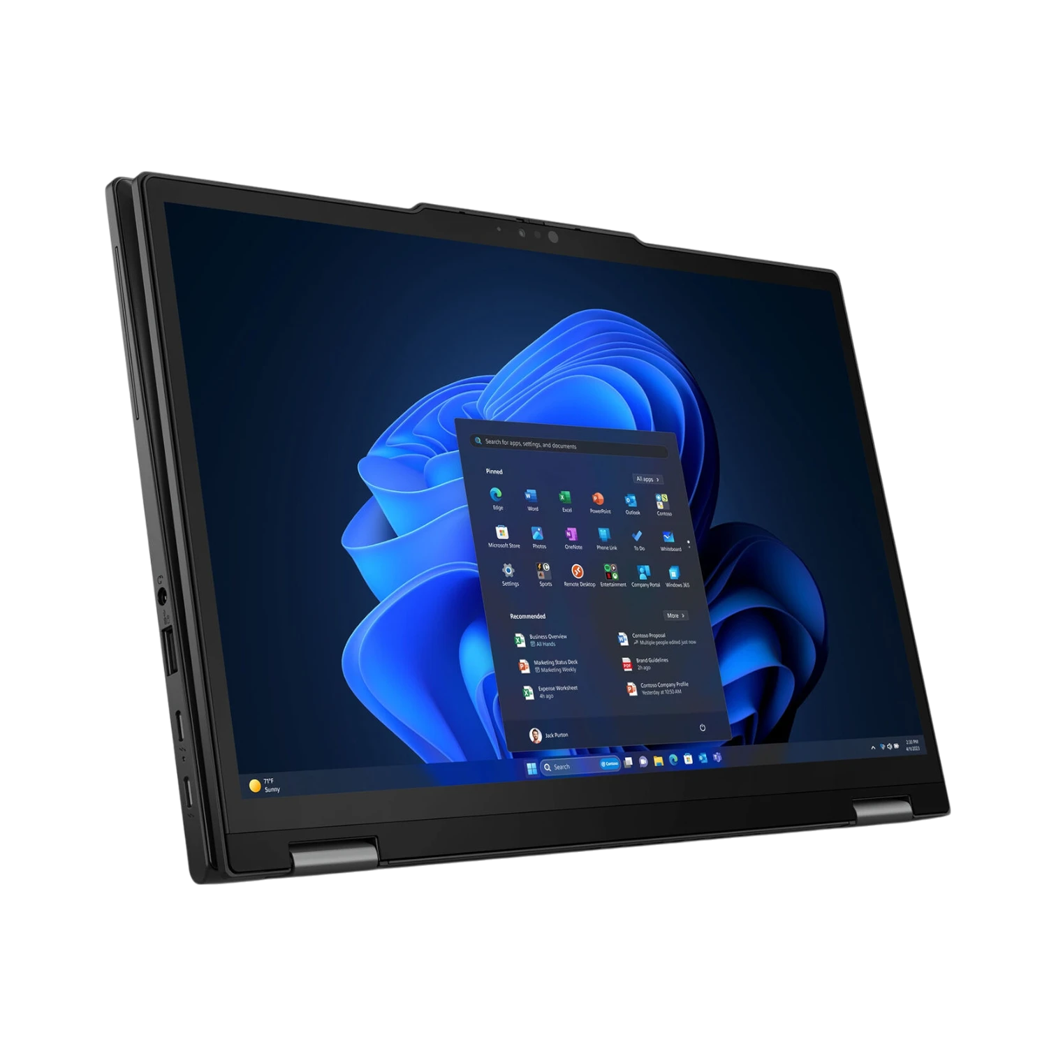 Lenovo ThinkPad X13 Gen 5 13.3" 2-in-1 Laptop, Intel Core Ultra 7 155U, 16GB RAM, 1TB SSD (Black) — Being Shipped