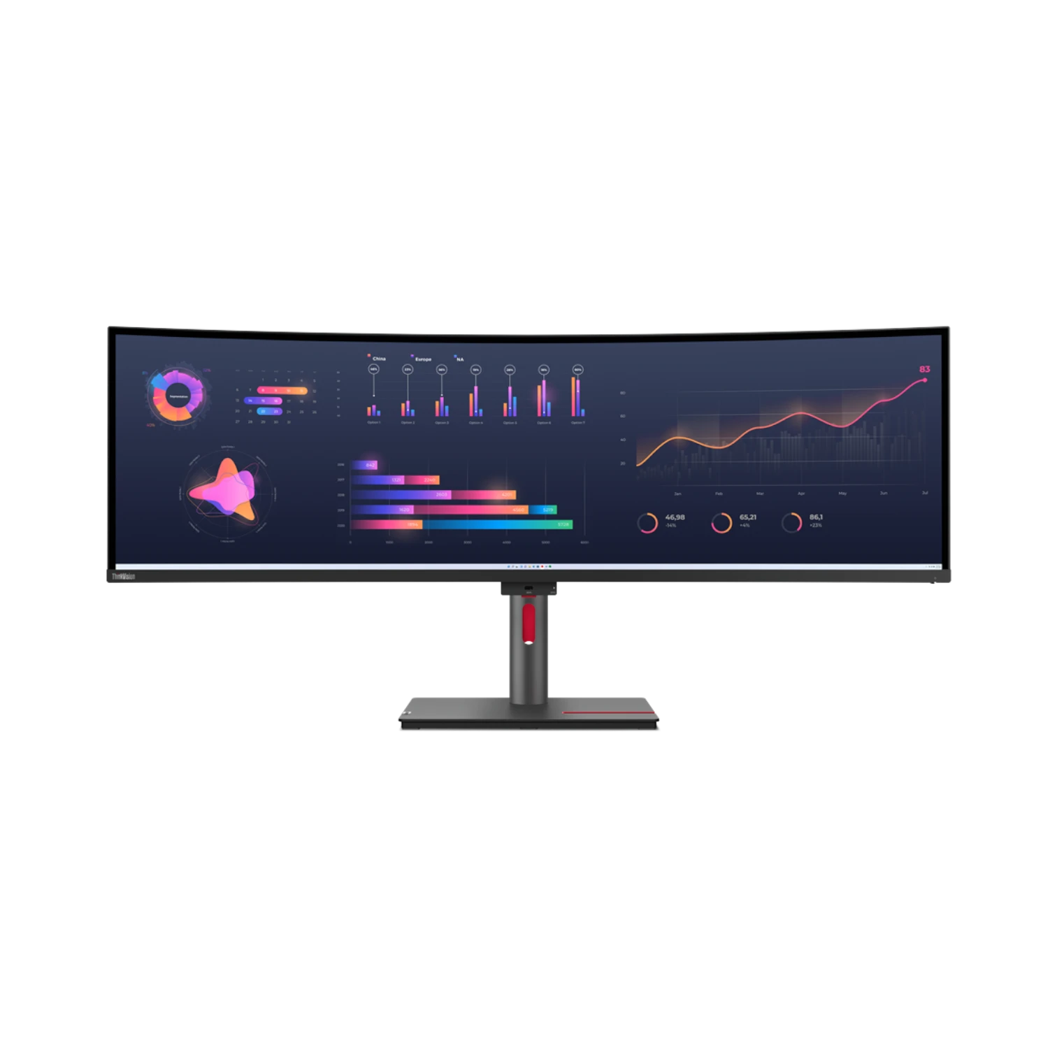 Lenovo ThinkVision P49W-30 49" 32:9 60Hz Dual QHD Monitor — Being Shipped