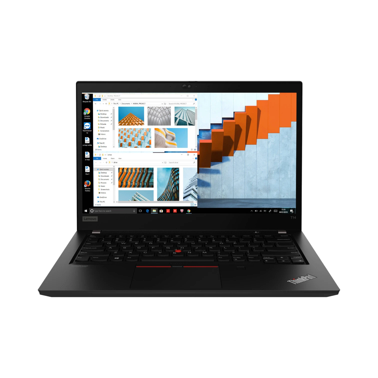 Lenovo ThinkPad T14 Gen 1 14" Multi-Touch Laptop, Intel Core i5-10210U, 16GB DDR4 RAM, 512GB SSD — Being Shipped