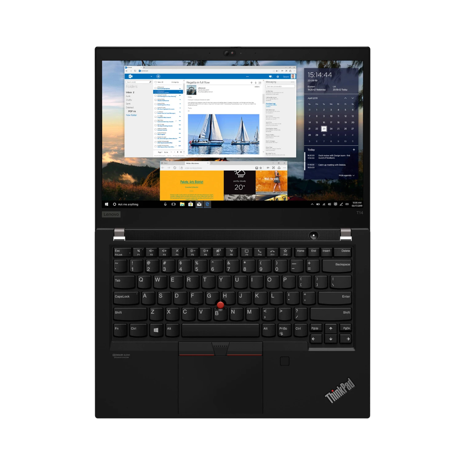 Lenovo ThinkPad T14 Gen 1 14" Multi-Touch Laptop, Intel Core i5-10210U, 16GB DDR4 RAM, 512GB SSD — Being Shipped