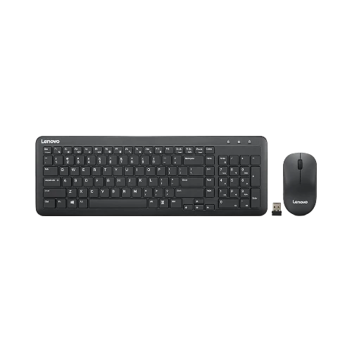 Lenovo 300 Wireless Keyboard & Mouse Combo (Black) — Being Shipped