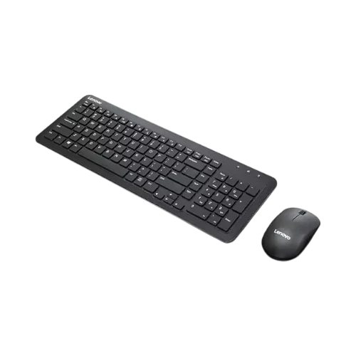 Lenovo 300 Wireless Keyboard & Mouse Combo (Black) — Being Shipped