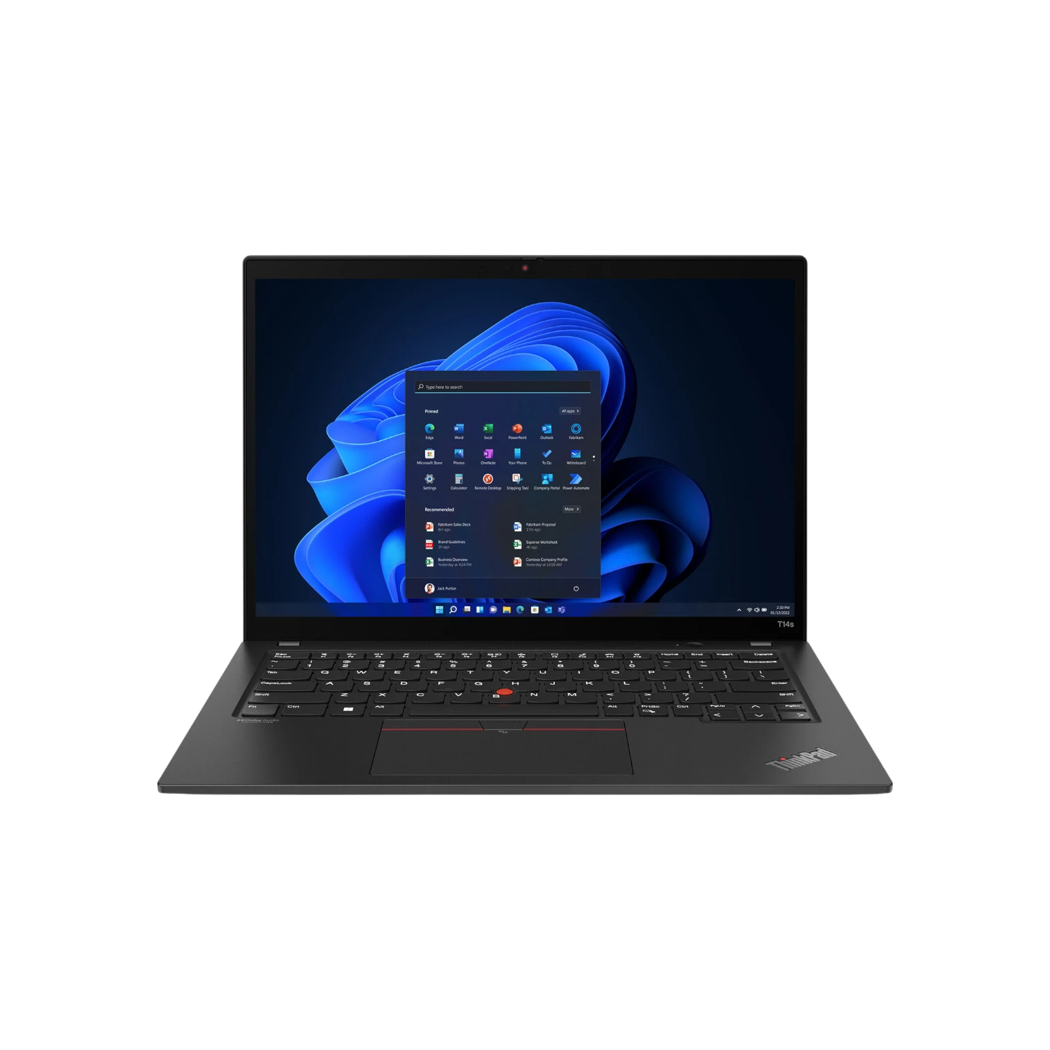 Lenovo ThinkPad T14s Gen 4 Multi-Touch 14" Notebook, AMD Ryzen 7 PRO 7840U, 16GB RAM, 512GB SSD (Deep Black) — Being Shipped