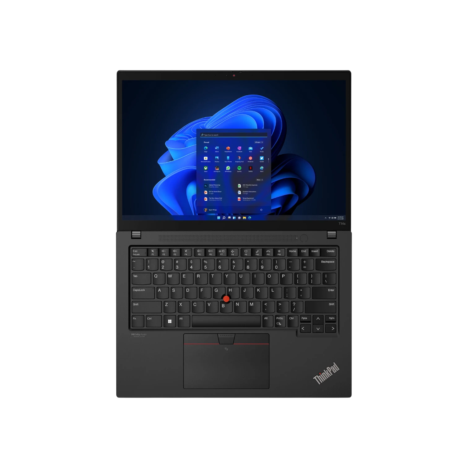 Lenovo ThinkPad T14s Gen 4 Multi-Touch 14" Notebook, AMD Ryzen 7 PRO 7840U, 16GB RAM, 512GB SSD (Deep Black) — Being Shipped