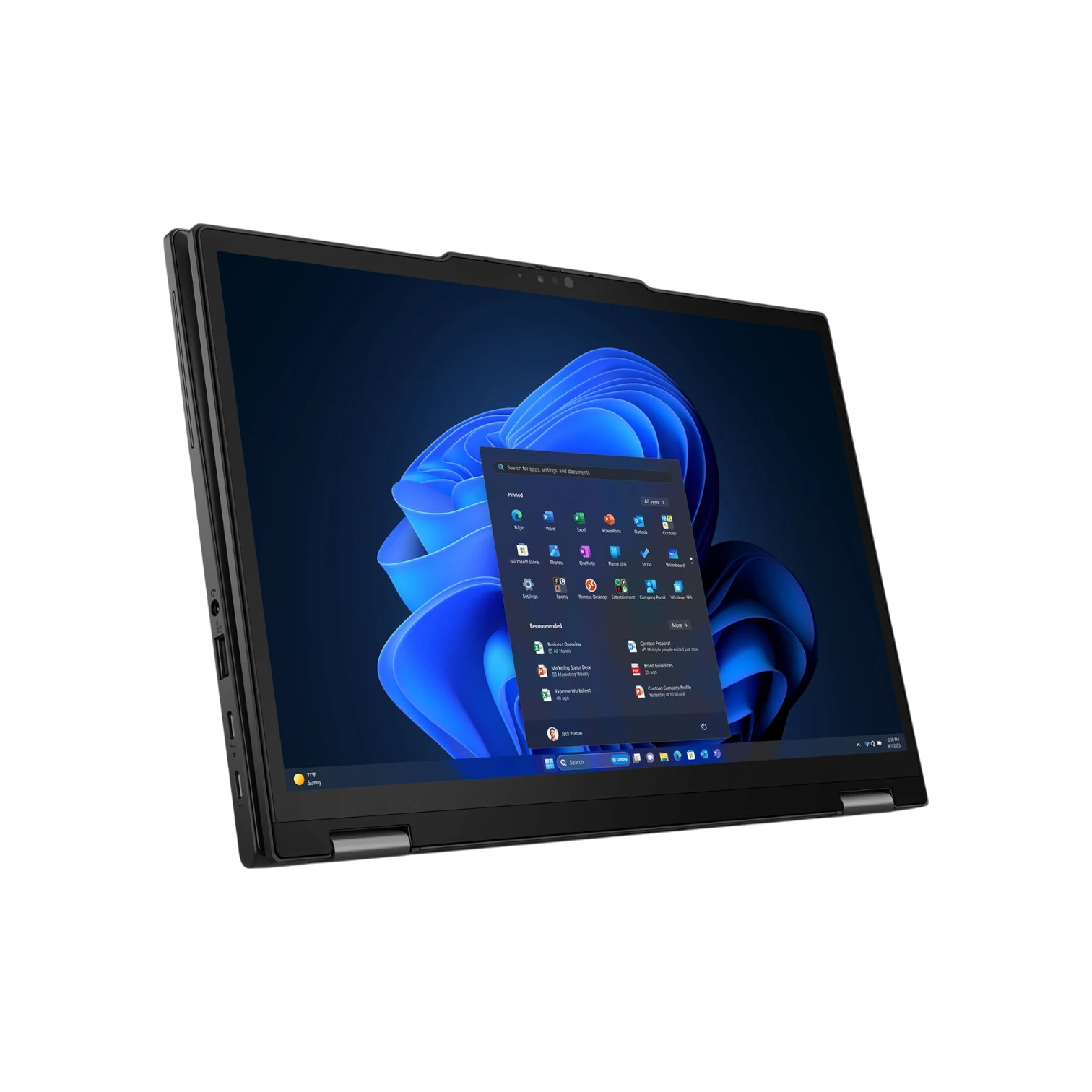 Lenovo ThinkPad X13 2-in-1 Gen 5 13.3" Laptop, Intel Core Ultra 7 165U, 16GB RAM, 1TB SSD (Black) — Being Shipped