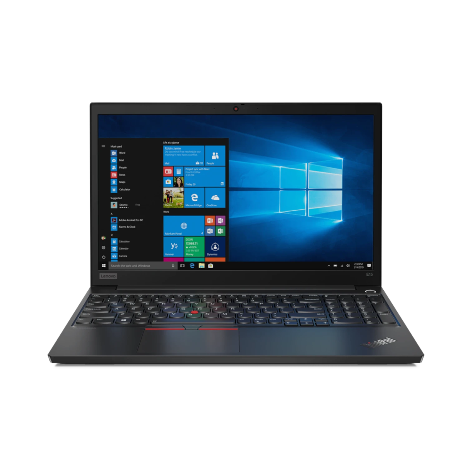 Lenovo ThinkPad E15 15.6" Laptop, Intel Core i5-10210U, 8GB RAM, 256GB SSD — Being Shipped