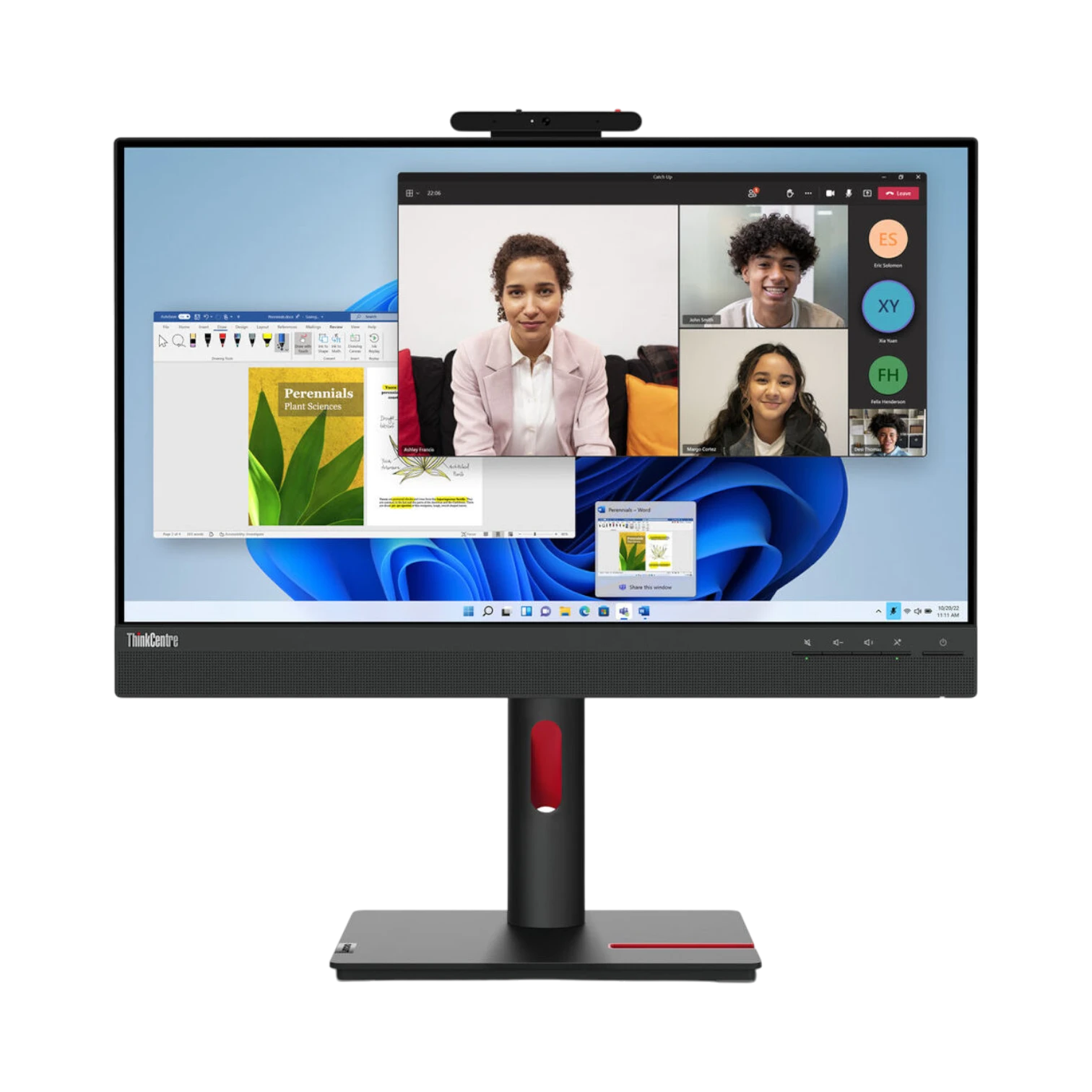 Lenovo ThinkCentre Tiny-In-One 24 Gen 5 23.8" 16:9 60Hz Multi-Touch IPS Monitor with Webcam — Being Shipped