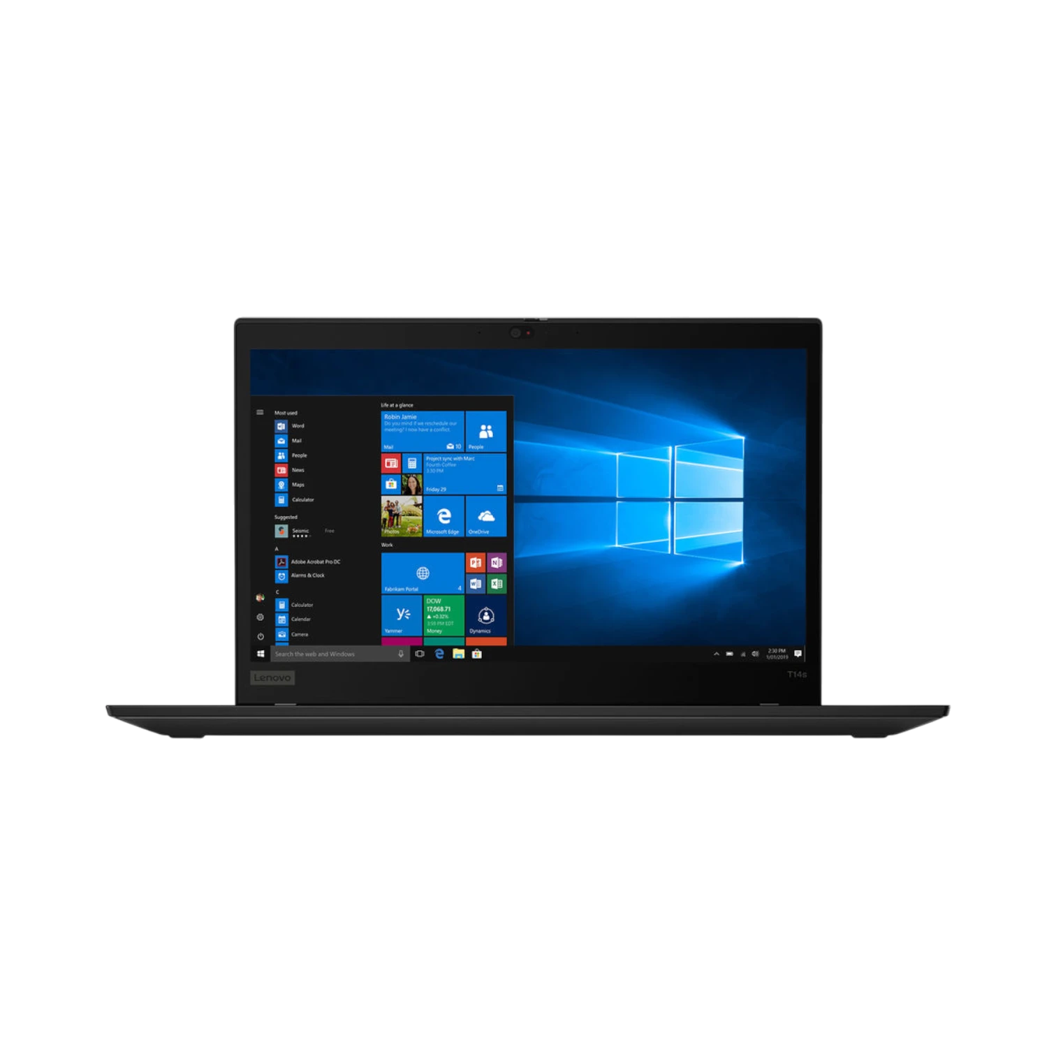 Lenovo ThinkPad T14s Gen 1 14" Multi-Touch Laptop, Intel Core i5-10210U, 16GB DDR4 RAM, 512GB SSD — Being Shipped