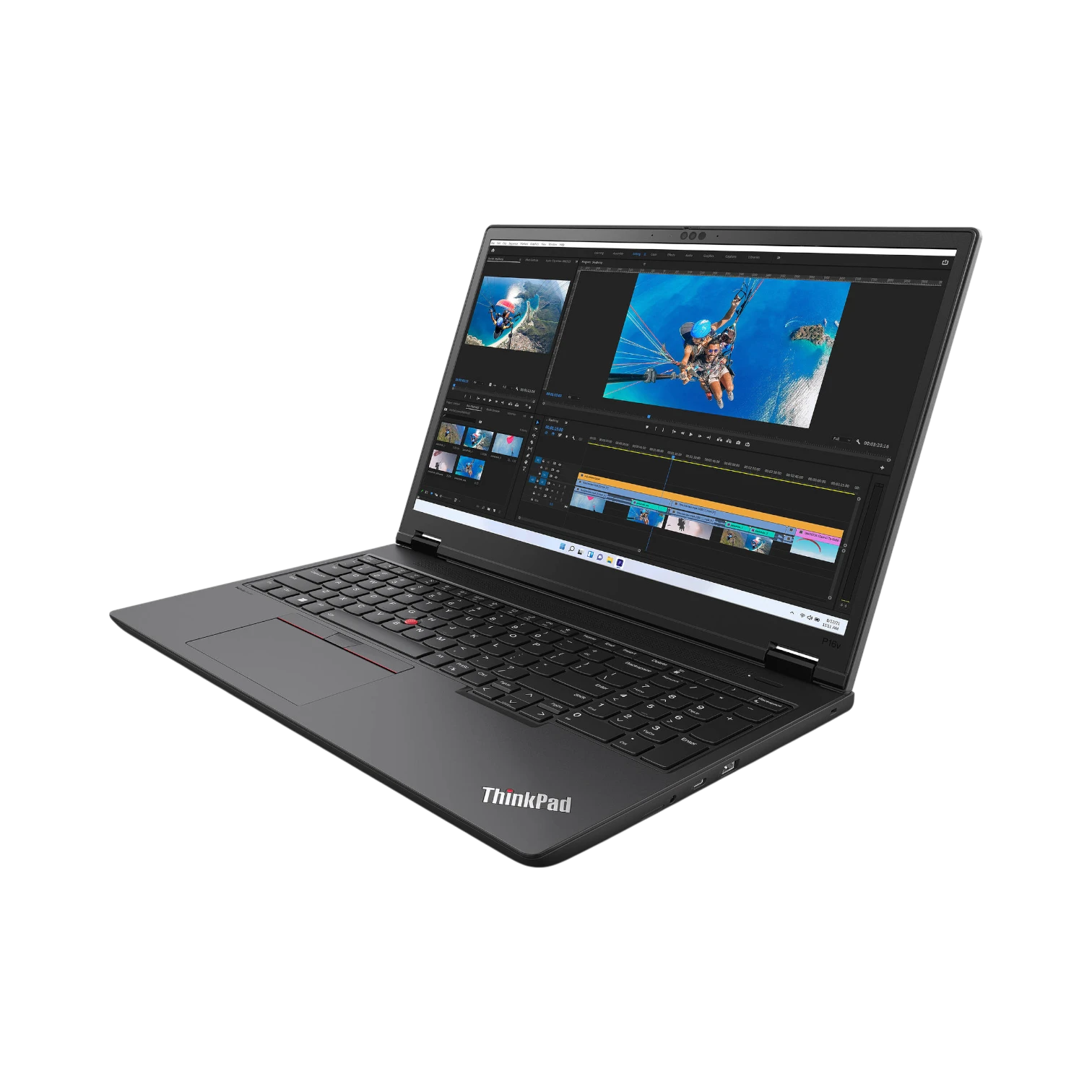 Lenovo ThinkPad P16v Gen 2 16" Laptop, Intel Core Ultra 7 155H, NVIDIA RTX 1000, 16GB DDR5 RAM, 512GB SSD — Being Shipped