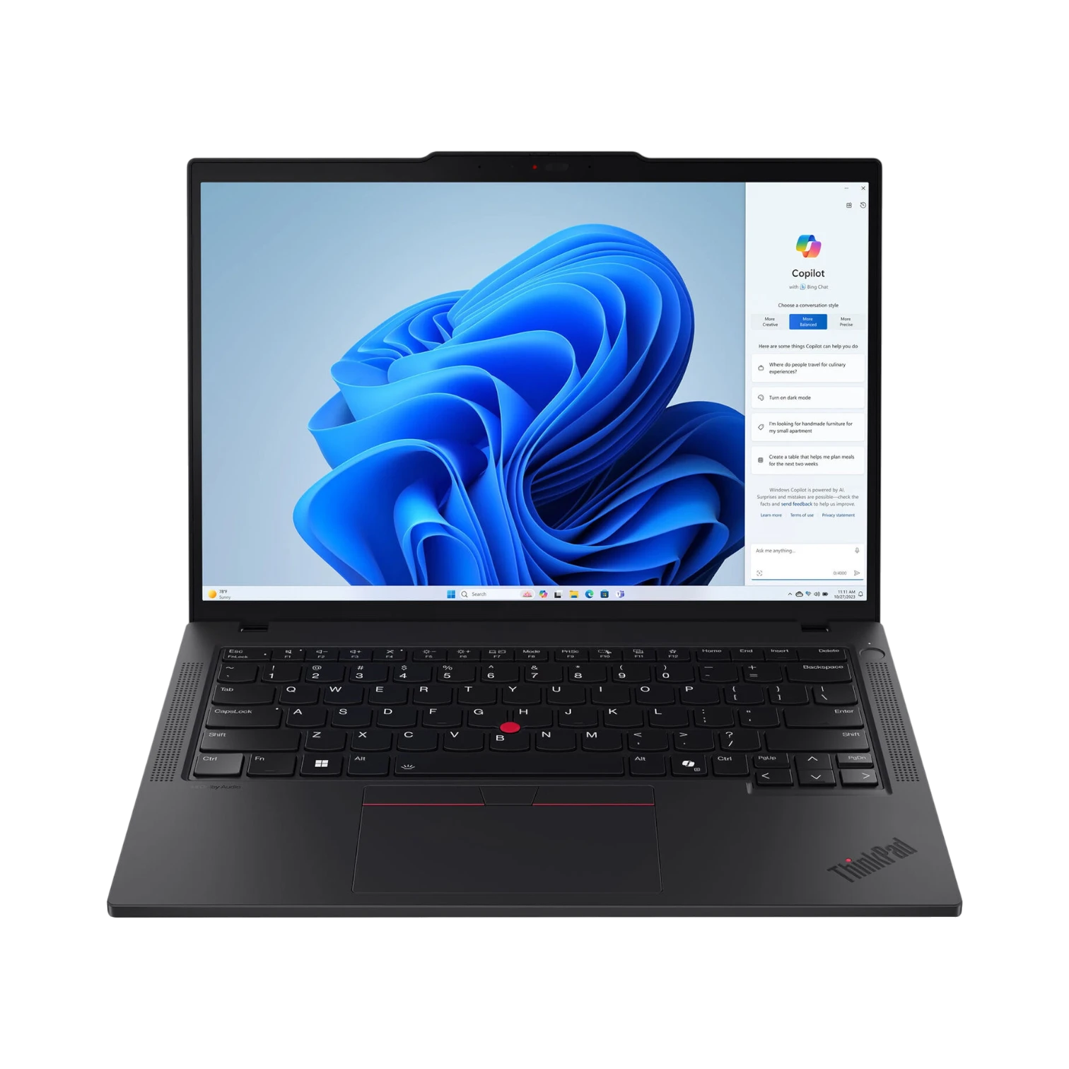 Lenovo ThinkPad T14 Gen 5 14" Multi-Touch Laptop, Intel Core Ultra 5 135U, 32GB DDR5 RAM, 512GB SSD (Black) — Being Shipped