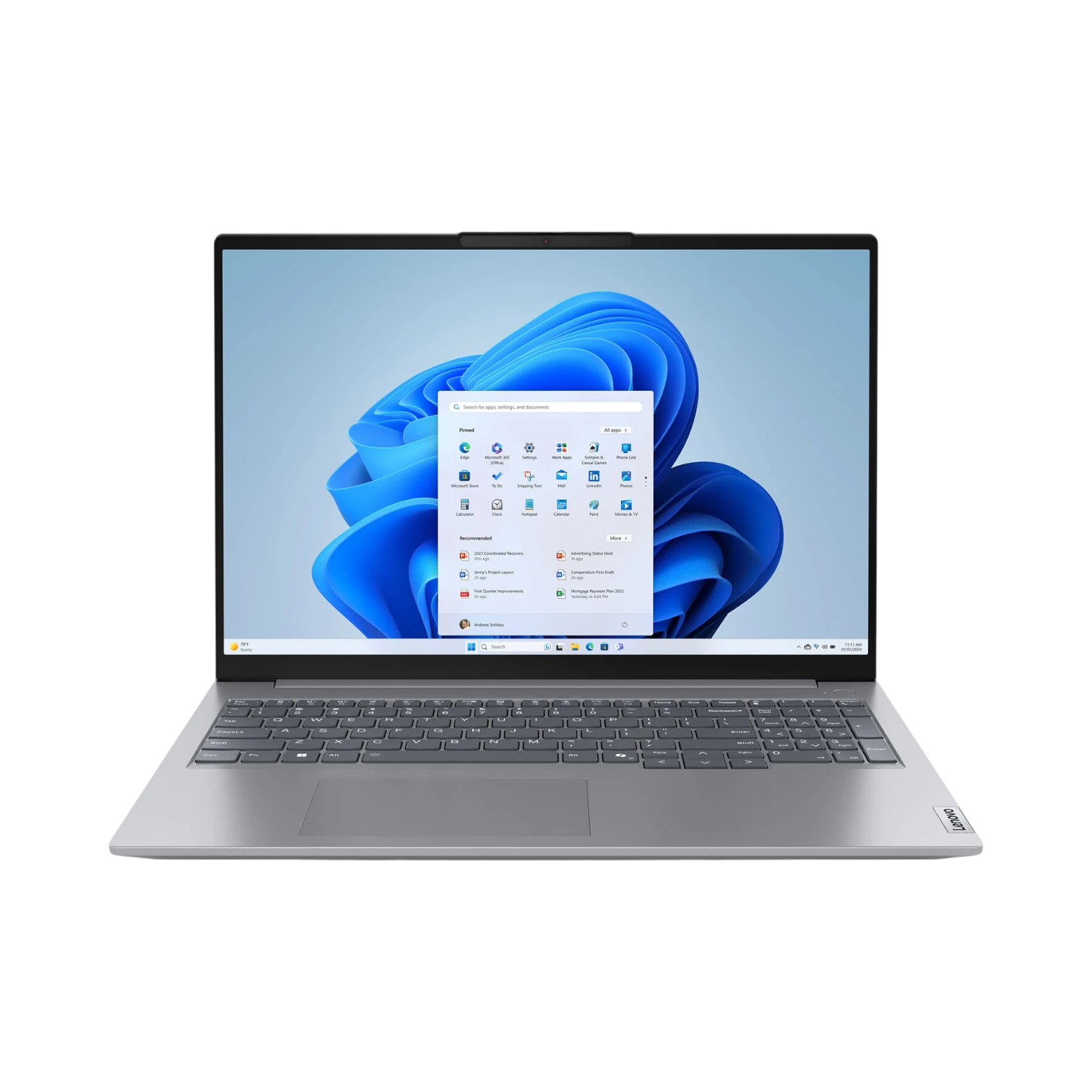 Lenovo ThinkBook 16 G7 IML16"  Laptop, Intel Core Ultra 5 125U, 16GB DDR5, 512GB SSD — Being Shipped