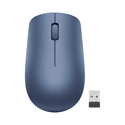 Lenovo 530 2.4GHz Nano USB Ergonomic Wireless Mouse (Abyss Blue) — Being Shipped