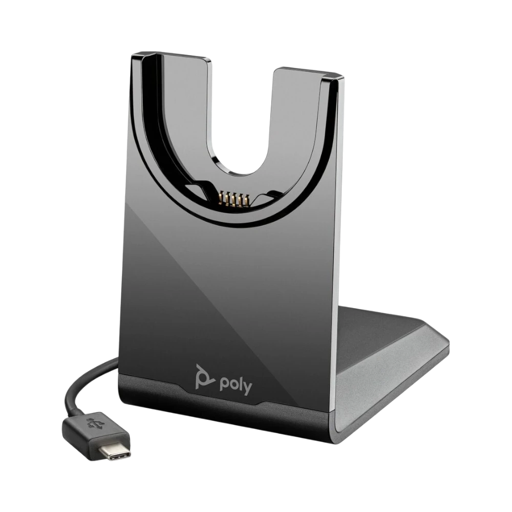 Poly Voyager Focus 2 USB-C-C Headset +USB-C/A Adapter — Being Shipped