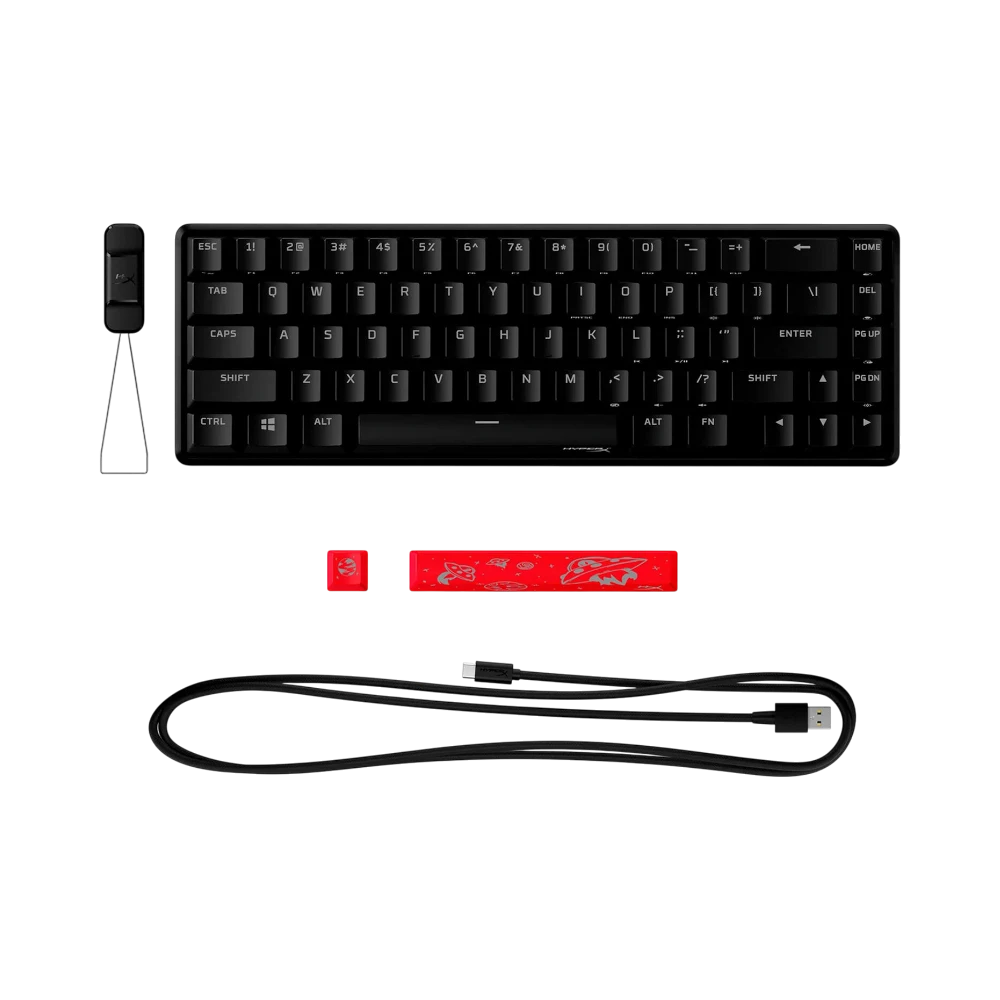 HyperX Alloy Origins 65 Mechanical Gaming Keyboard (HX Red Linear Switches) — Being Shipped