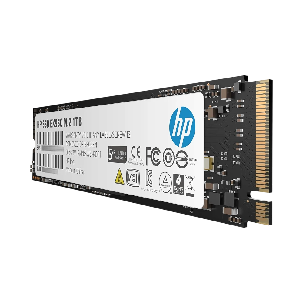 HP EX950 M.2 PCIe 3.1 x4 NVMe 3D TLC NAND 1TB Internal SSD — Being Shipped