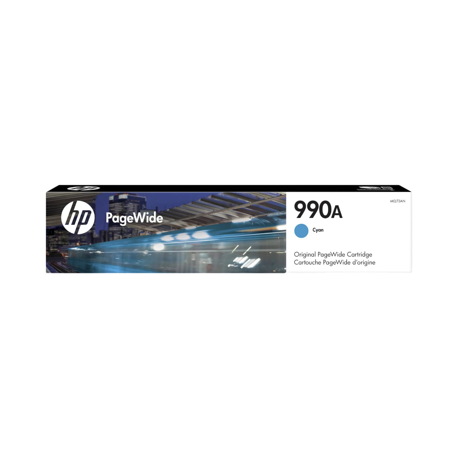 HP 990A Cyan PageWide Cartridge — Being Shipped