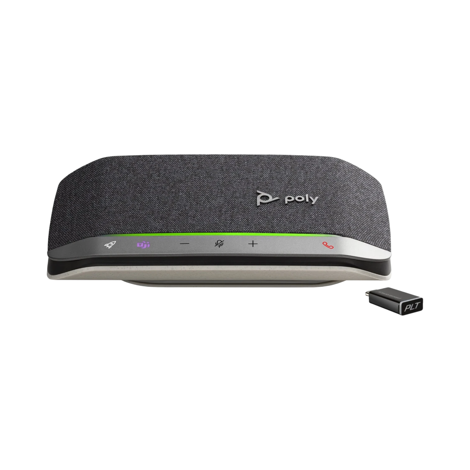 Poly Sync 20+ USB-C & Bluetooth Speakerphone (Silver, Microsoft Teams) — Being Shipped