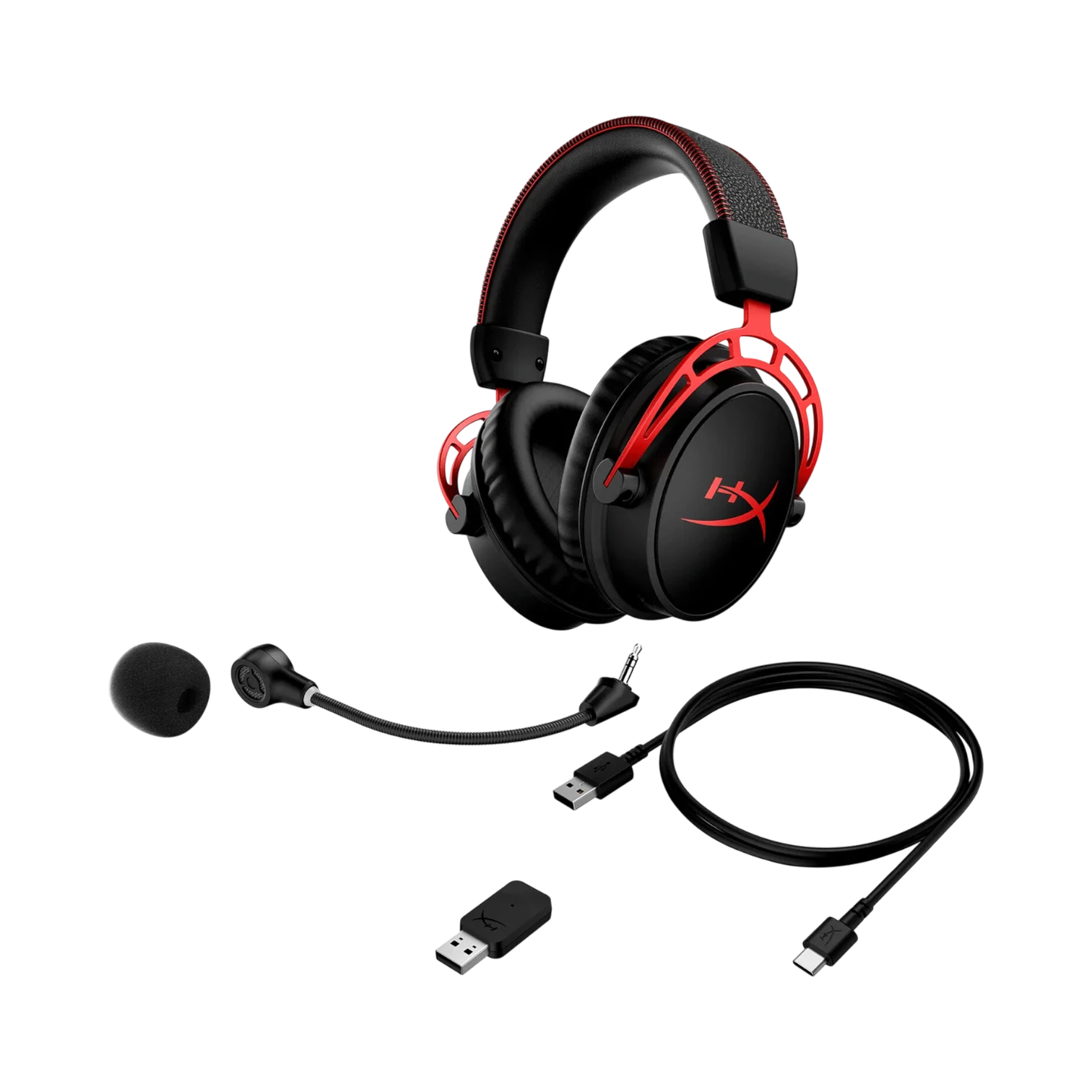 HyperX Cloud Alpha Wireless Over-Ear Gaming Headset (Black & Red) — Being Shipped