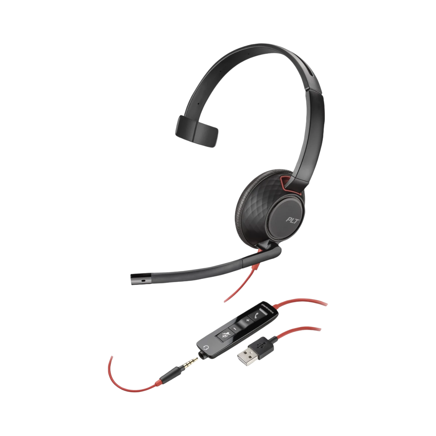 Poly Blackwire 5210 Monaural TAA USB-A Headset TAA — Being Shipped