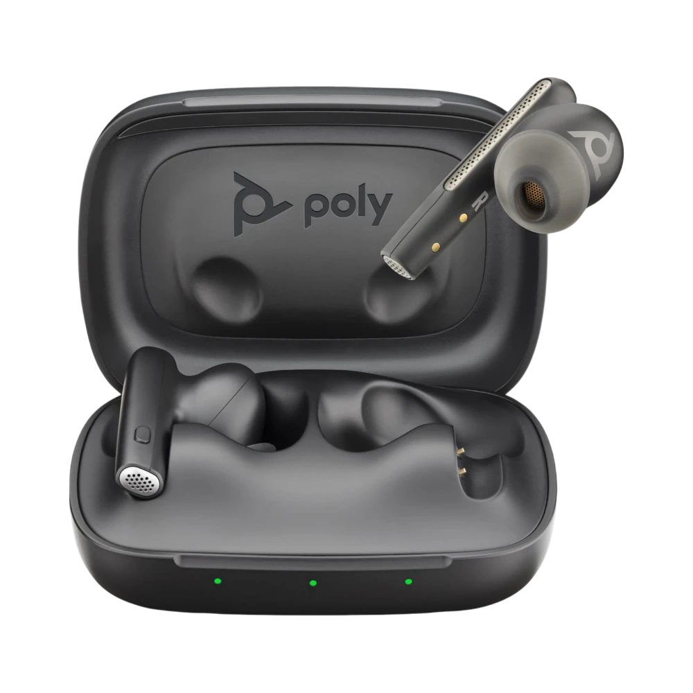 Poly Voyager Free 60 UC Earbuds (Carbon Black) — Being Shipped