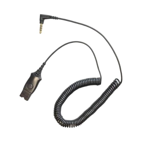 Poly 10' Coiled Cable with 3.5mm to QD Connector — Being Shipped