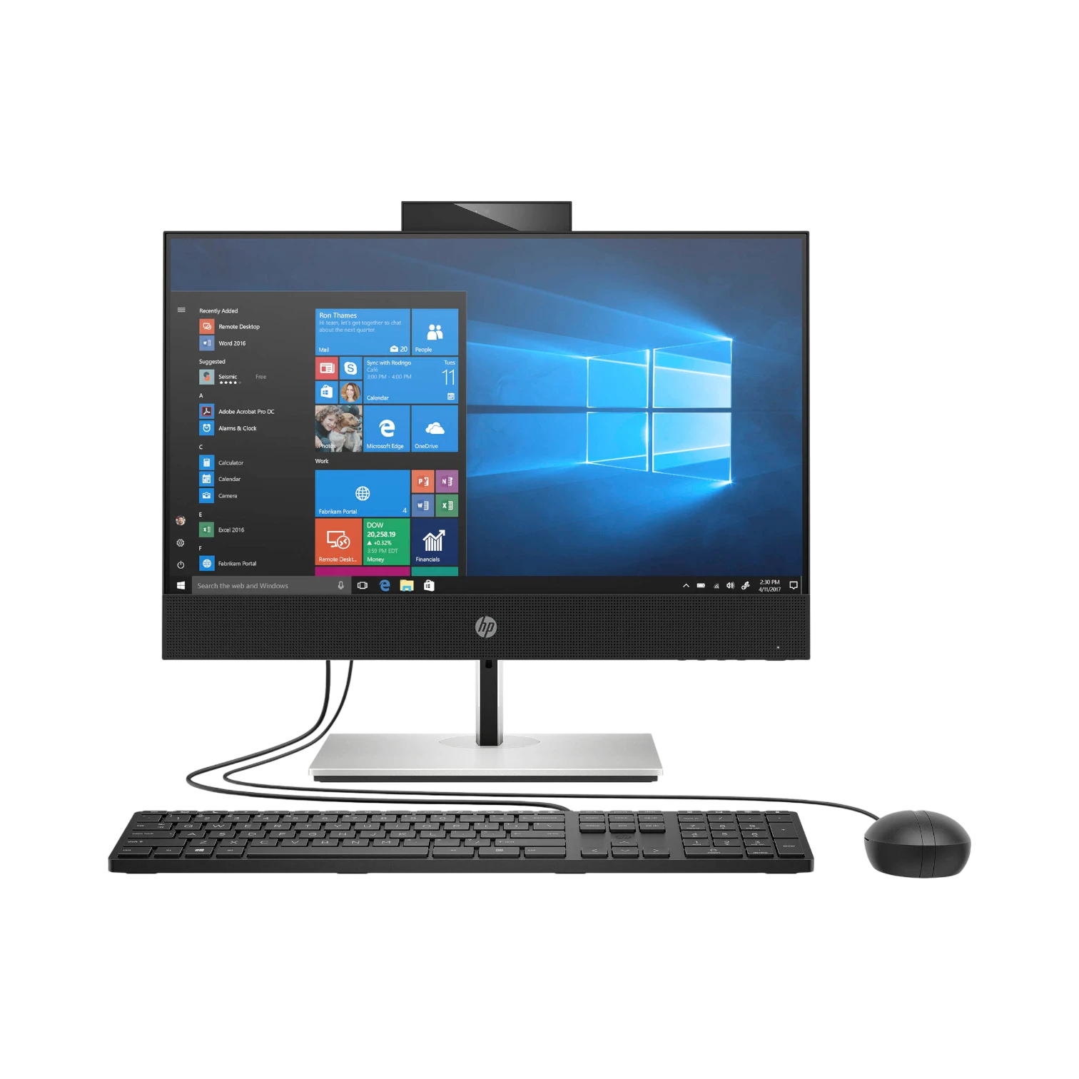 HP ProOne 600 G6 21.5" All-in-One Desktop Computer Intel Core i5-10500, 8GB DDR4 RAM, 256GB SSD — Being Shipped