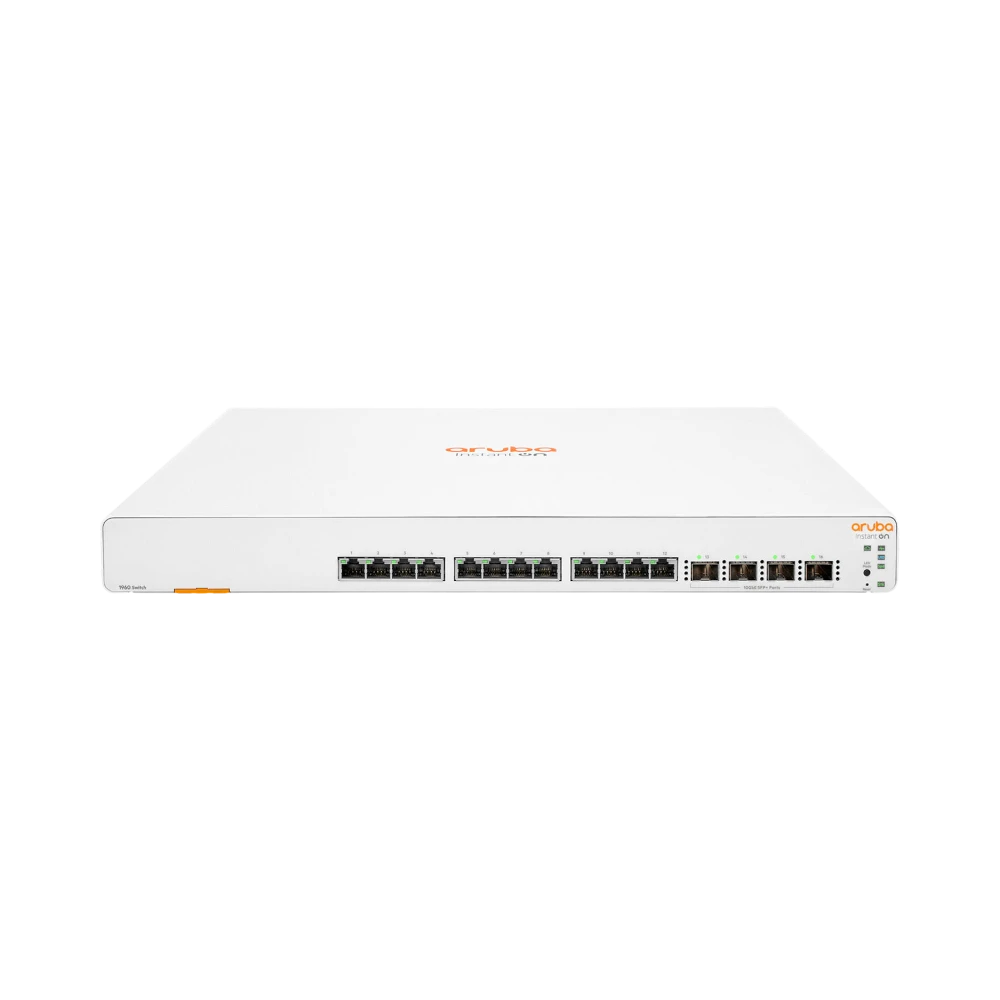 Aruba Networking Instant On 1960 12XGT 12-Port 10G Managed Network Switch with SFP+ — Being Shipped