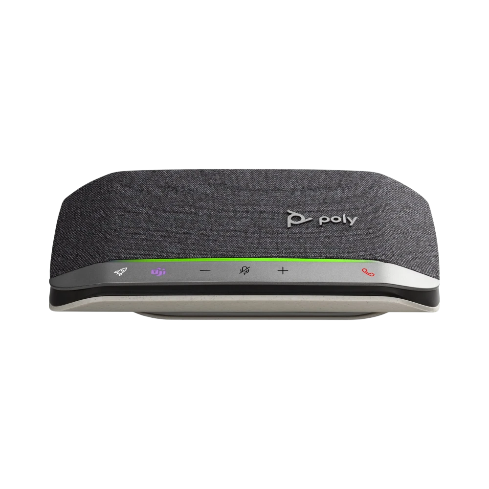 Poly Sync 20-M USB-C & Bluetooth Speakerphone (Silver, Microsoft Teams) — Being Shipped