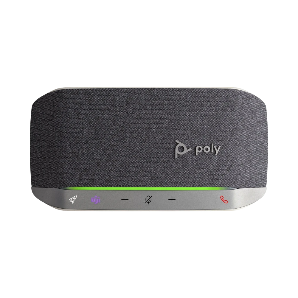 Poly Sync 20-M USB-C & Bluetooth Speakerphone (Silver, Microsoft Teams) — Being Shipped