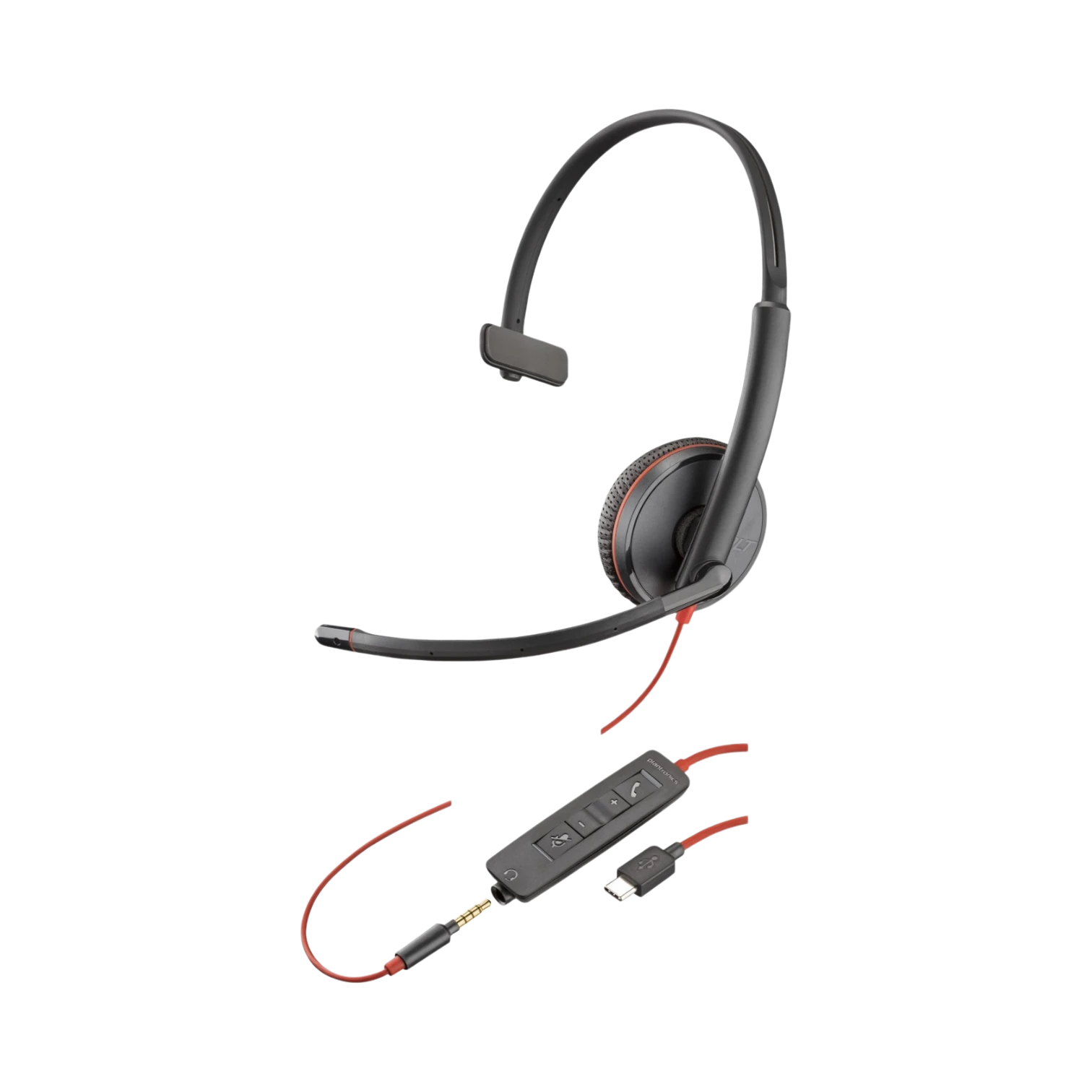 Poly Blackwire C3215 Monaural Headset — Being Shipped