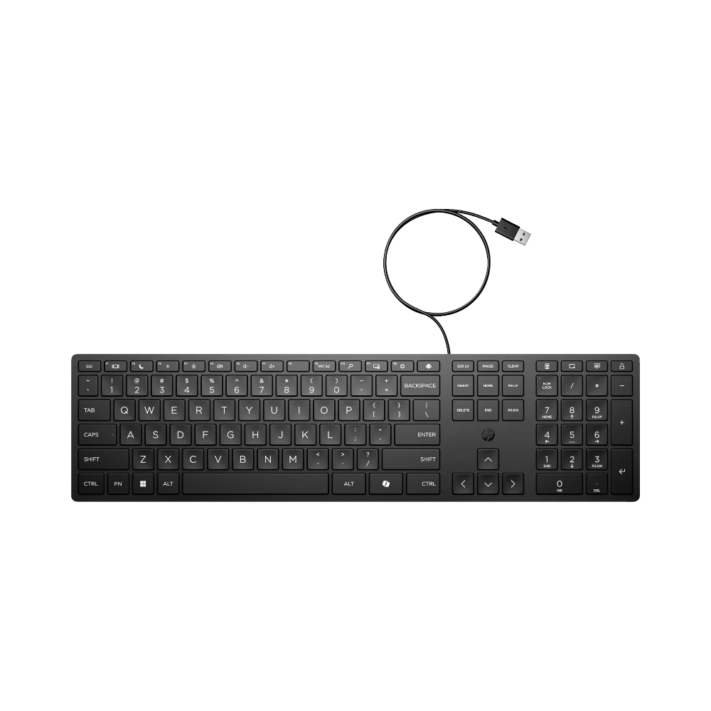 HP Wired Desktop 320K Keyboard — Being Shipped