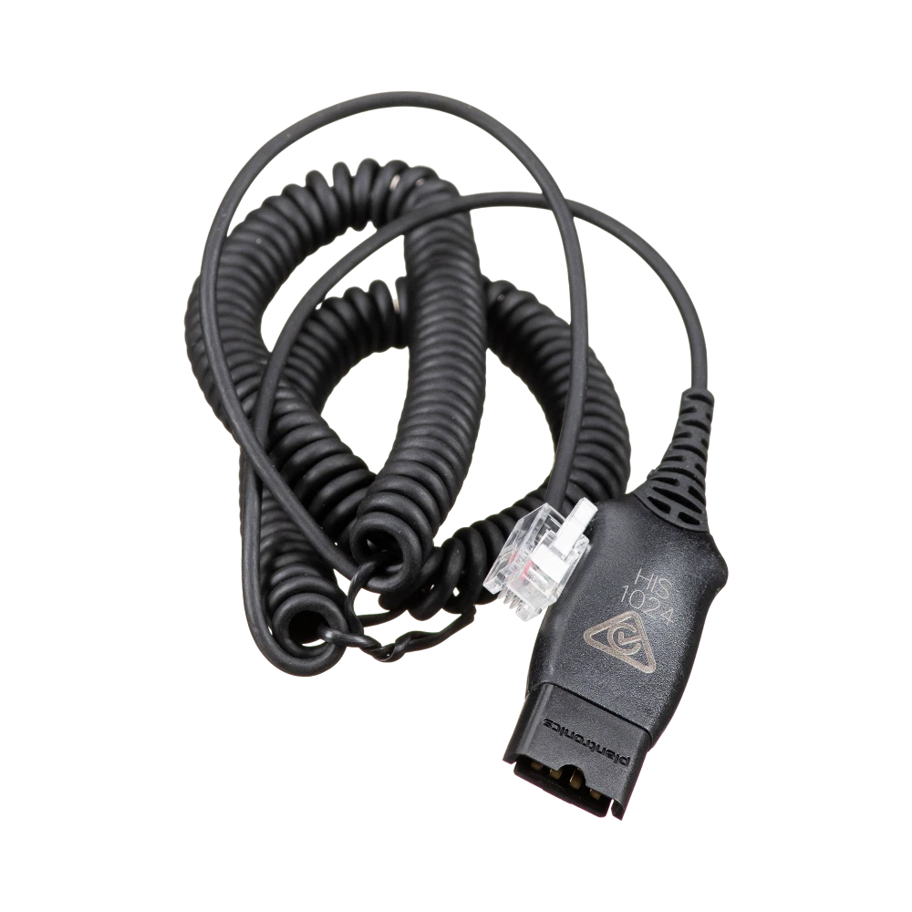 Poly HIS Adapter Cable with Quick Disconnect for Avaya 9600 Phones — Being Shipped