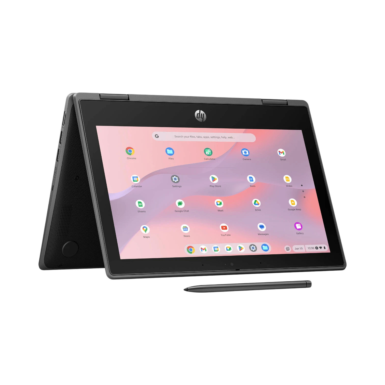 HP Fortis x360 G5 11.6" Multi-Touch Chromebook, Intel N100, 8GB RAM, 64GB SSD (Wi-Fi Only) — Being Shipped