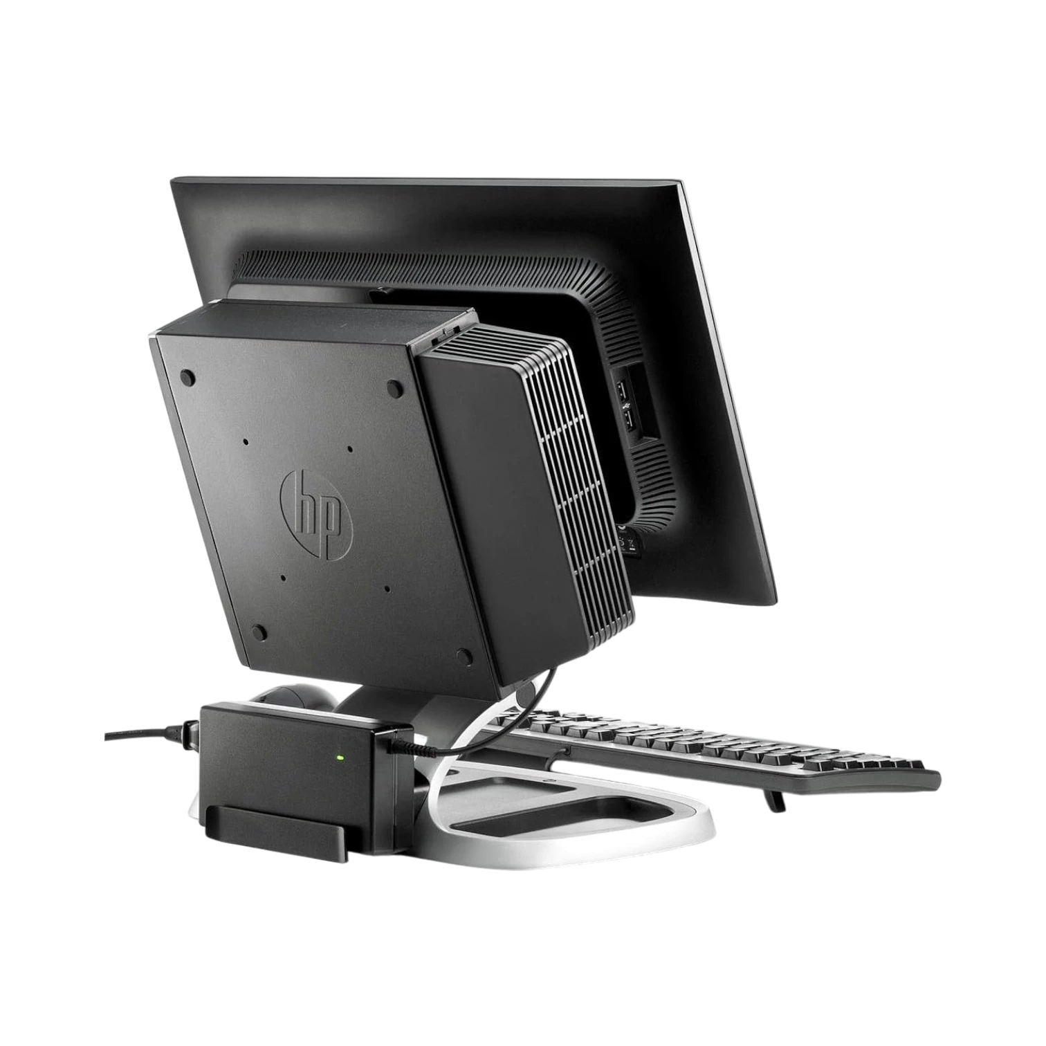 HP Integrated Work Center Stand for Ultra Slim Desktop & Thin Client (E8H16AA) — Being Shipped