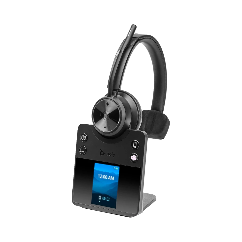 Poly Savi 7410 Office Wireless DECT Mono Headset (Microsoft Teams Certified) — Being Shipped