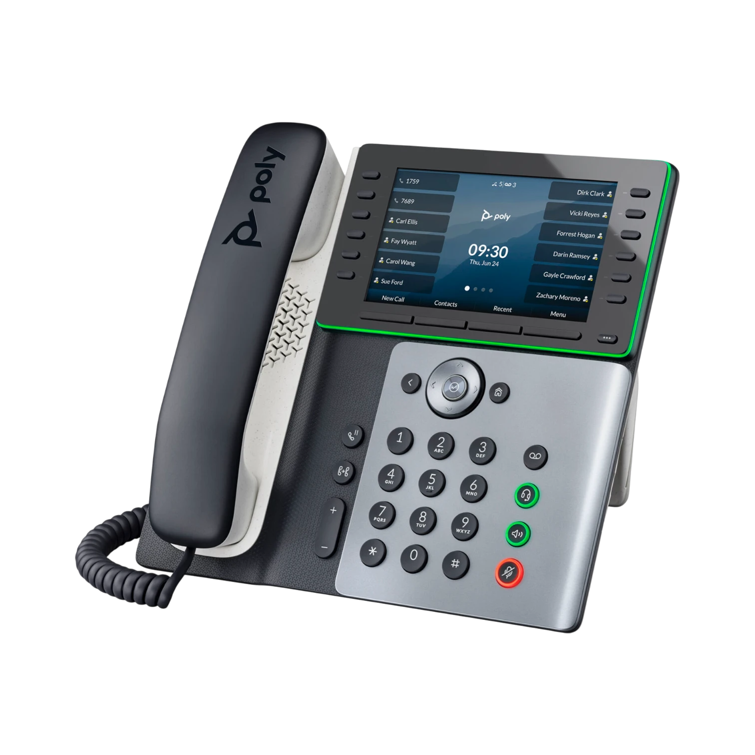 Poly Edge E550 IP Desk Phone with Power Adapter — Being Shipped