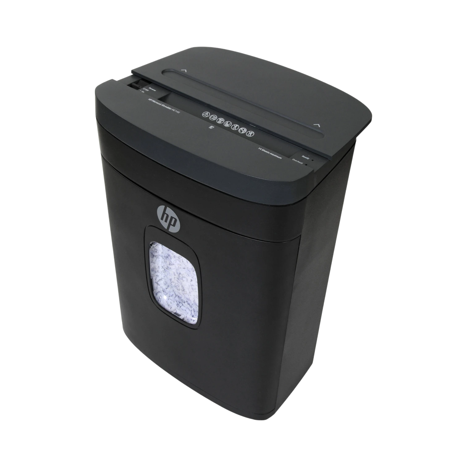 HP MC145 Micro-Cut 14-Sheet Paper Shredder (Black) — Being Shipped