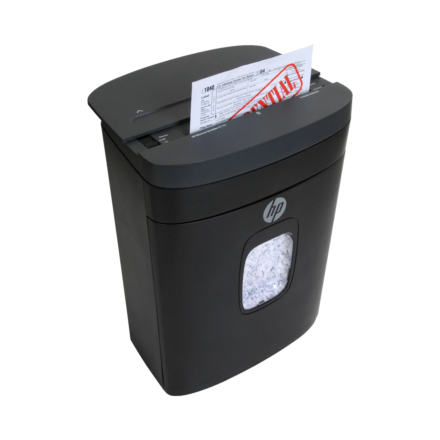 HP MC145 Micro-Cut 14-Sheet Paper Shredder (Black) — Being Shipped