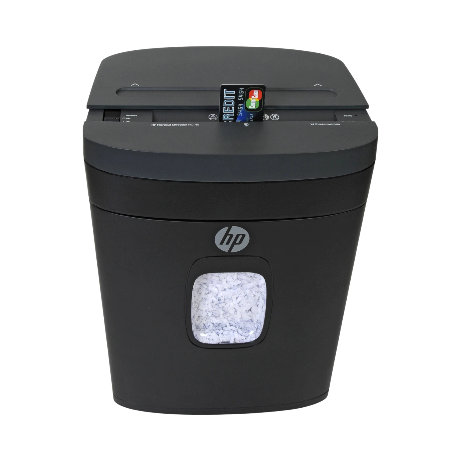 HP MC145 Micro-Cut 14-Sheet Paper Shredder (Black) — Being Shipped