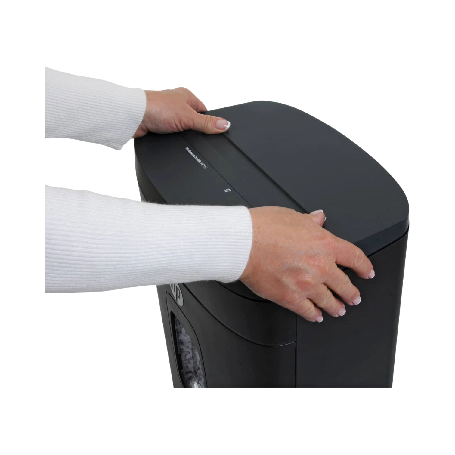 HP MC145 Micro-Cut 14-Sheet Paper Shredder (Black) — Being Shipped