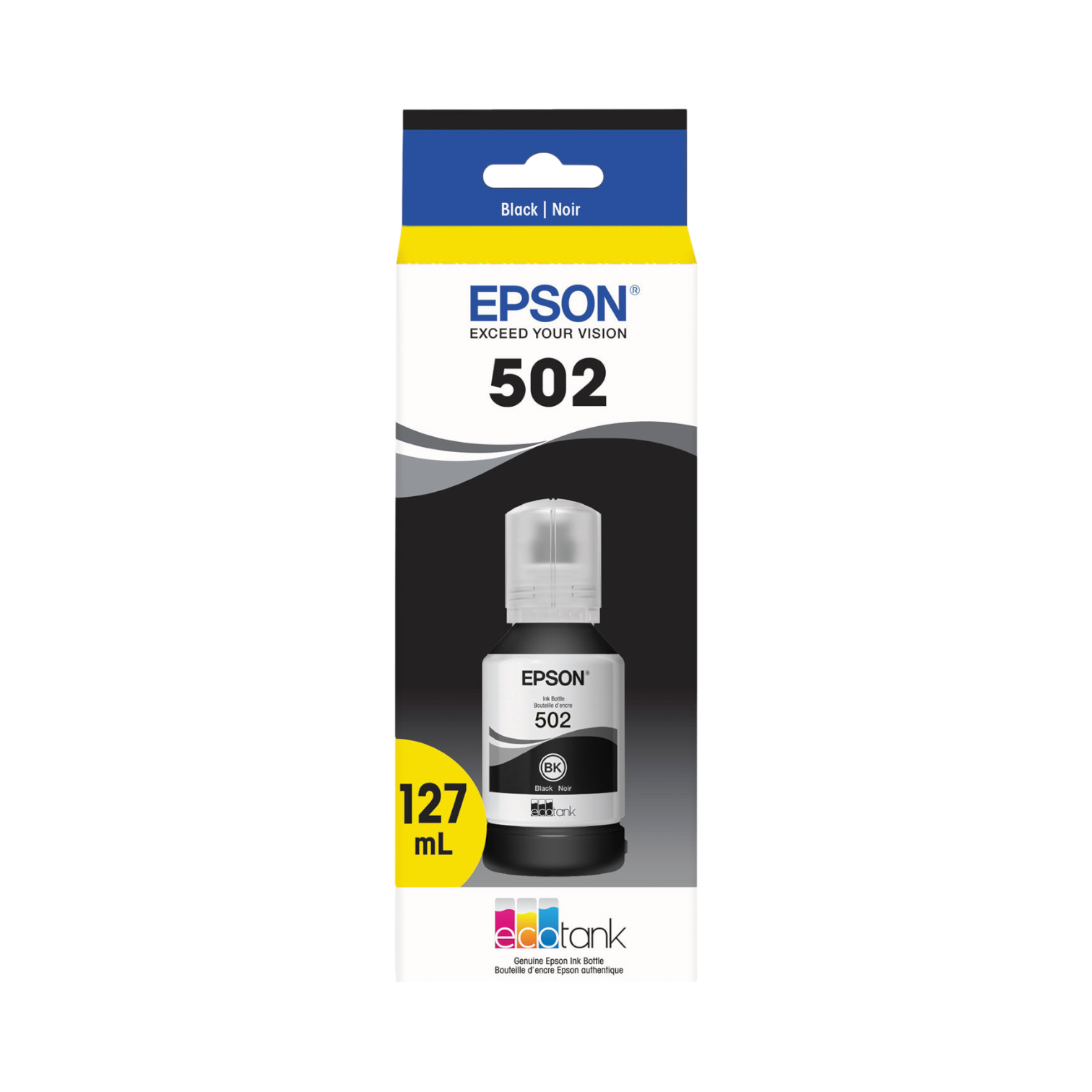 Epson 502 Black Standard Yield Ink Cartridge — Being Shipped