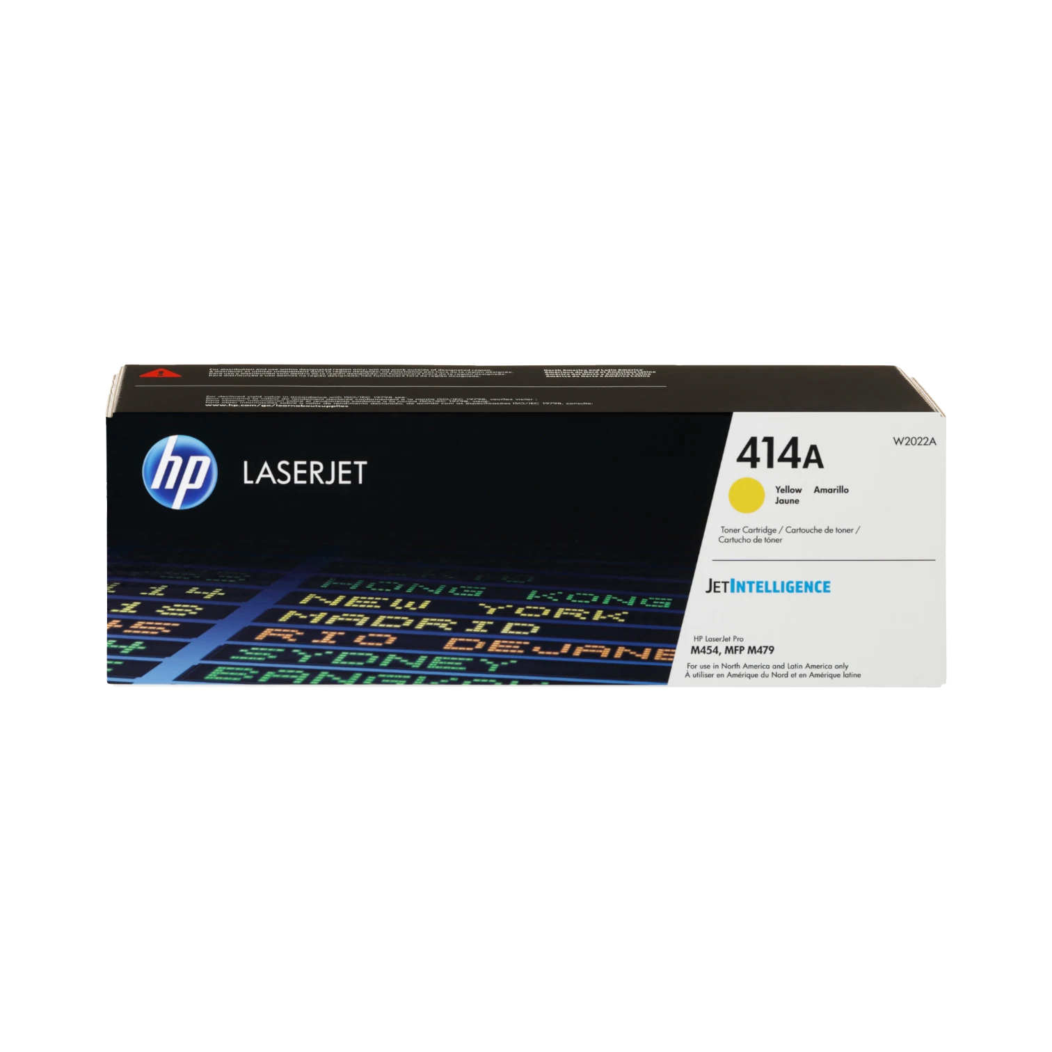 HP 414A Yellow Original LaserJet Toner Cartridge — Being Shipped