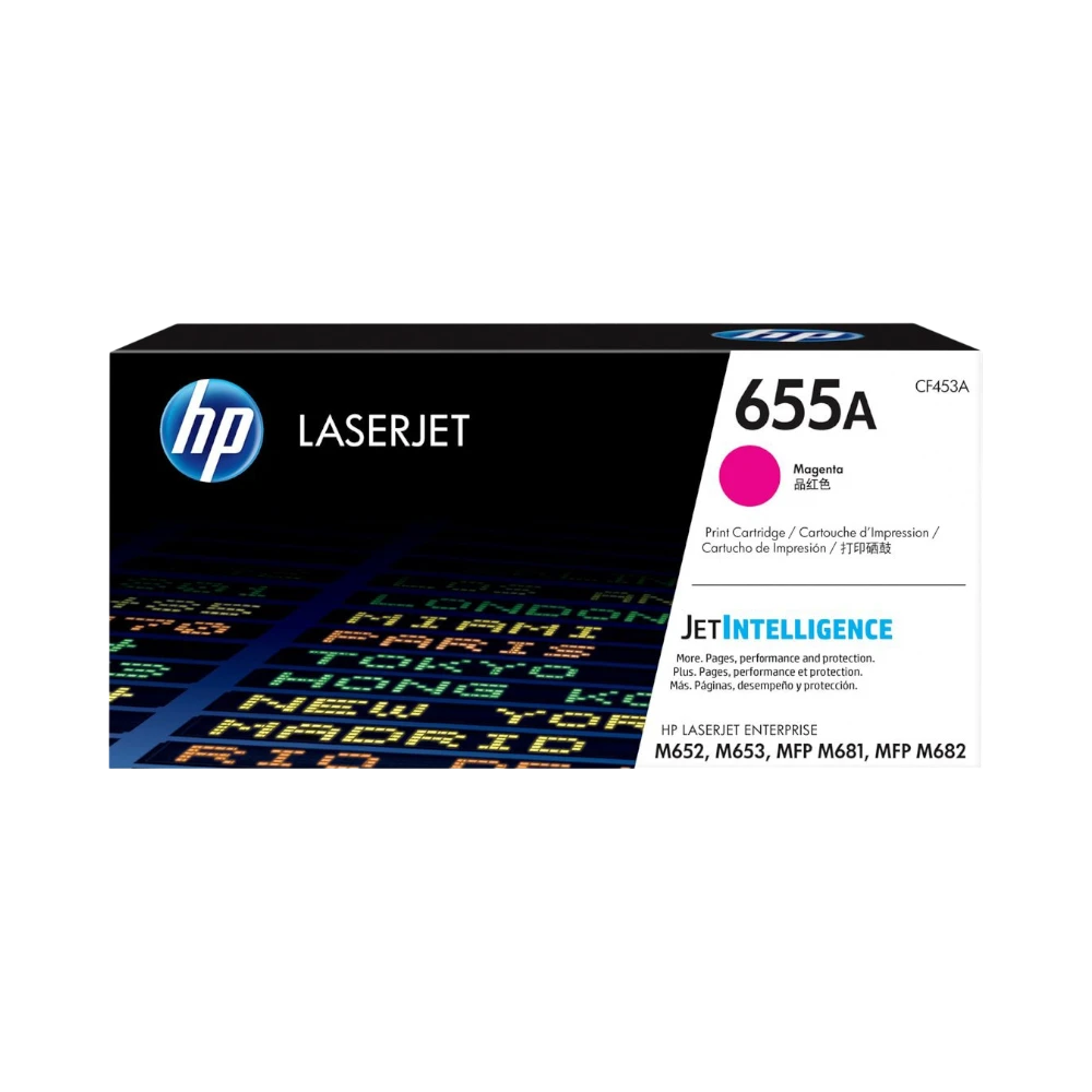 HP 655A Magenta Laser Toner Cartridge — Being Shipped