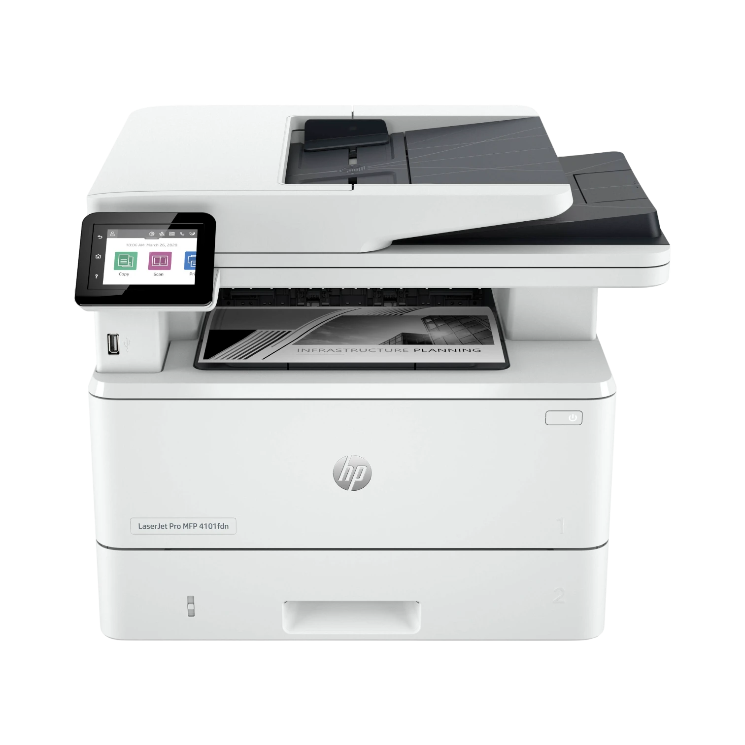 HP LaserJet Pro MFP 4101fdw All-in-One Monochrome Wireless Printer — Being Shipped