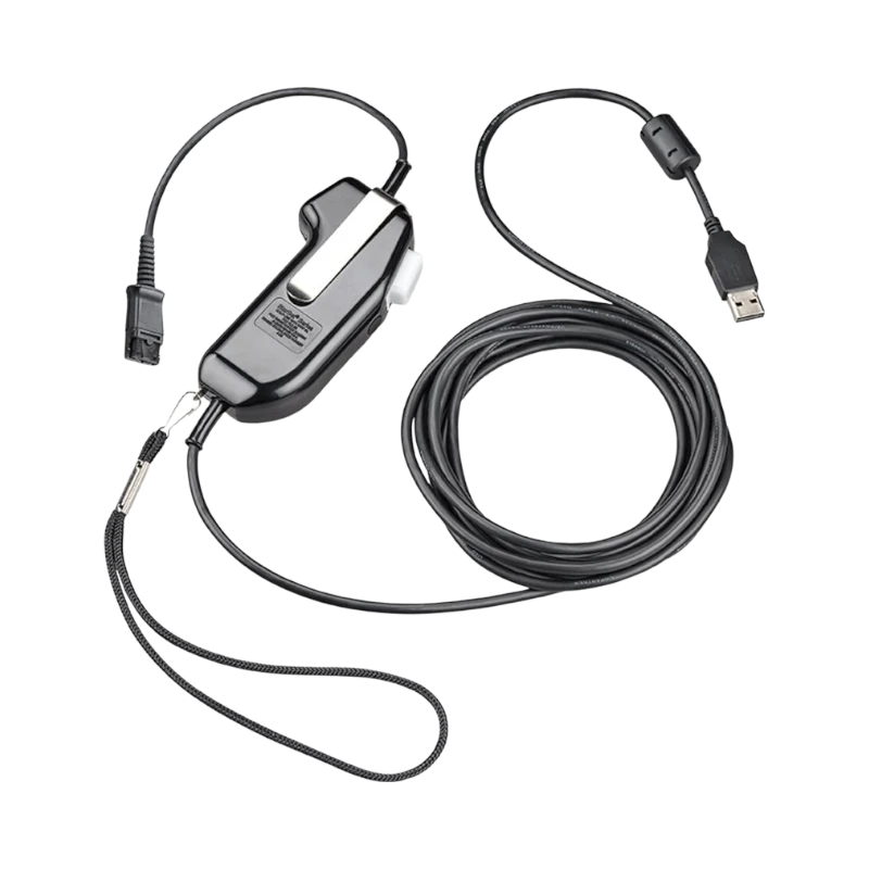 Poly Corded PTT 12" Secure Voice Cable — Being Shipped