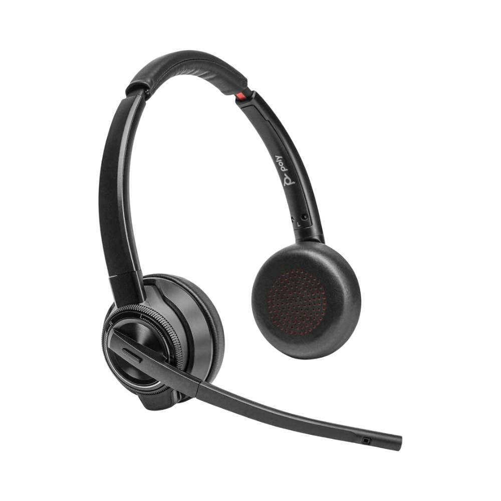 Poly Savi 8420 Wireless Noise Cancelling Bluetooth Stereo On-Ear Headset — Being Shipped