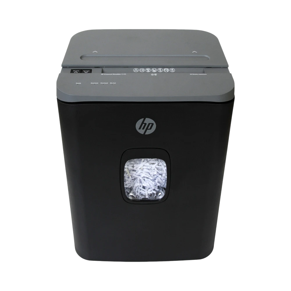 HP CC20 Cross-Cut Paper Shredder (20 Sheets) — Being Shipped