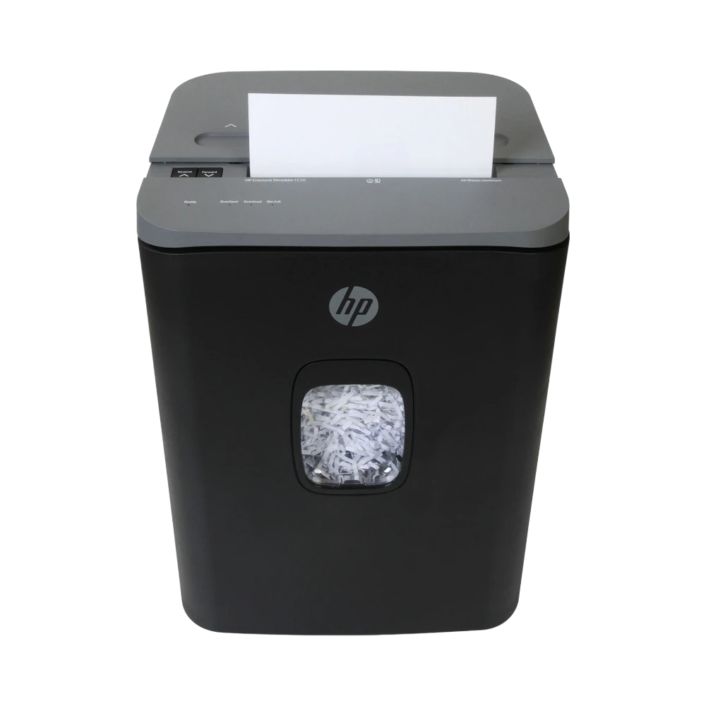 HP CC20 Cross-Cut Paper Shredder (20 Sheets) — Being Shipped