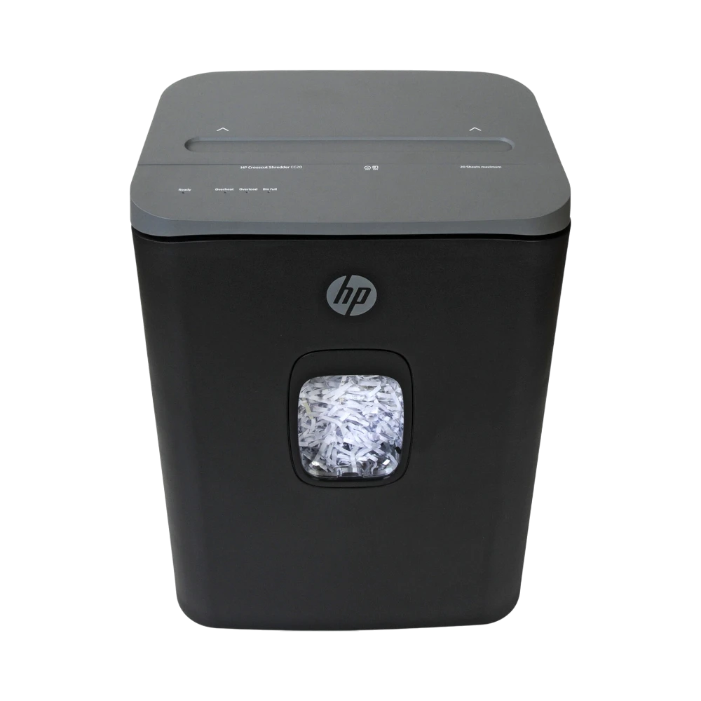 HP CC20 Cross-Cut Paper Shredder (20 Sheets) — Being Shipped